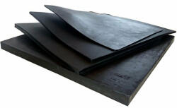 FLOMAT Padló EPDM gumi 50 x 50 x 2, 5 cm, fekete