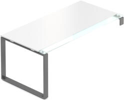 Creator asztal 180 x 90 cm, grafit alap, 1 láb, fehér - rauman - 549 390 Ft