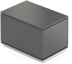 Rauman Alkotó tartály 90, 4 x 53, 6 cm, 2 modulos - bal, fehér / antracit