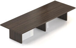  Lineart tárgyalóasztal 400 x 140 cm, sötét szilfa - rauman - 1 120 090 Ft