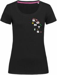 Bontis Női póló SPACE MIX - Fekete | 2XL (TRI-W-SPCMIX-blo-XXL)