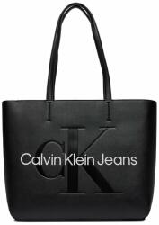 Calvin Klein Táska Calvin Klein Jeans Sculpted Shopper29 Mono K60K610276 Fekete 00