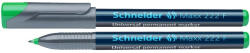 Schneider Universal permanent marker SCHNEIDER Maxx 222 F, varf 0.7mm - verde (S-112204) - siscom-papetarie