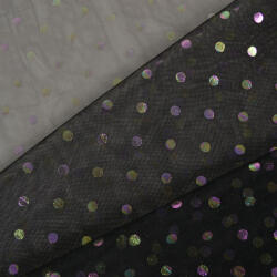 Takoy Fekete tüll metál pöttyökkel