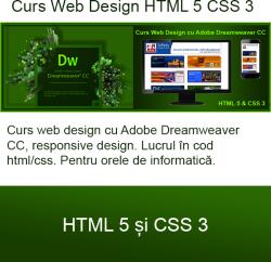 Soft EDU Curs de editare web în cod HTML 5 CSS 3