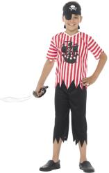 Smiffy's Costum pirat baieti 4 piese - 7 - 8 ani / 134 cm Costum bal mascat copii