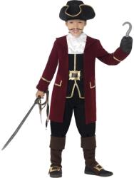 Smiffy's Costum capitan pirat deluxe - 7 - 8 ani / 134 cm Costum bal mascat copii