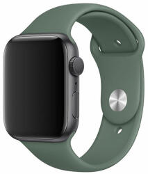 Apple Watch 42/44/45 mm szilikon szíj - oliva zöld (IWSZ423)