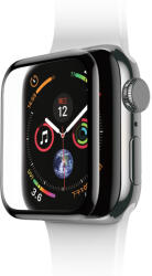 38mm Apple Watch 1/2/3 teljes képernyős kijelzővédő üveg - Fekete (UVAW01)