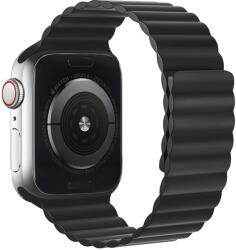  Hoco Flexible mágneses szilikon szíj Apple Watch-hoz 42/44/45/49mm WA07 - Fekete (WA0742-01)