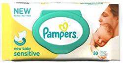 Pampers Servetele umede Sensitive New Baby, 50 buc, Pampers