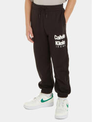 Calvin Klein Jeans Melegítő alsó IB0IB01816 Fekete Regular Fit (IB0IB01816)