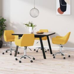vidaXL 4 buc galben 3090272