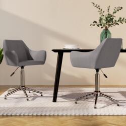 vidaXL 2 buc gri deschis 330961