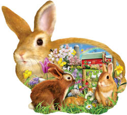 SunsOut Lori Schory - Springtime Bunnies 1000 db-os (97038)