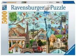 Ravensburger Nagyvárosi kollázs 5000 db-os (17118)