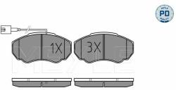 MEYLE set placute frana, frana disc MEYLE -PD: Advanced performance and design. 025 239 1719/PD (025 239 1719/PD)