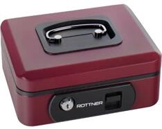 Rottner Pro Box One bordó kulcsos pénztároló kazetta (T06405)