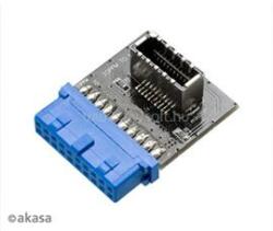 Akasa KAB - USB3.1 - 19-pin motherboard header - AK-CBUB51-BK (AK-CBUB51-BK) (AK-CBUB51-BK)