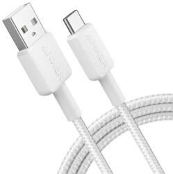 Anker Cablu de date Anker 322 USB-C la USB-A 1.8 metri (Alb) (A81H6G21)