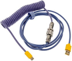 DUCKY Cablu Date/Incarcare DUCKY USB Type C USB Type-A 1.8m Mov/Albastru (DKCC-HZCNC1)