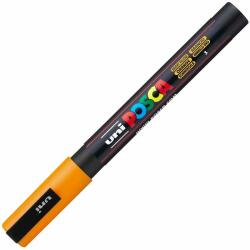 uni Marker UNI Posca PC-3M, varf 0.9 - 1.3 mm, Portocaliu/Bright orange (M860)
