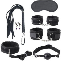 Guilty Toys Set BDSM Touch Me, 7 Piese, Negru, Guilty Toys