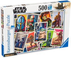 Ravensburger Puzzle Ravensburger din 500 de piese - Colaj cu Mandalorianul (12000216) Puzzle