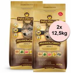 Wolfsblut WOLFSBLUT Wild Duck & Turkey Adult 2 x 12, 5 kg