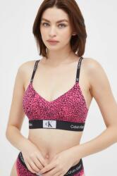 Calvin Klein Underwear sutien culoarea roz, uni 000QF7218E PPYX-BID1R2_42X