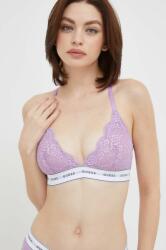 Guess sutien culoarea violet, dantela, neted 9BYY-BID08O_45X