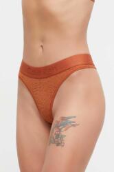 Calvin Klein Underwear tanga culoarea portocaliu 000QF7287E PPYX-BID1L0_23X