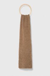 Granadilla esarfa de lana culoarea maro, neted 9BYX-SAU042_88X