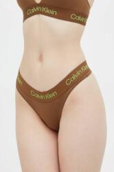 Calvin Klein Underwear tanga culoarea maro 9BYX-BID15F_82X