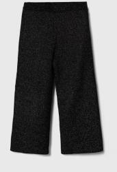 Benetton pantaloni copii culoarea negru, neted 9BYX-SPG052_99X
