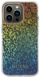 GUESS Husa Guess compatibila cu iPhone 15 Pro Max, IML Faceted Mirror Disco Iridescent, Multicolor (3666339172343) - lerato
