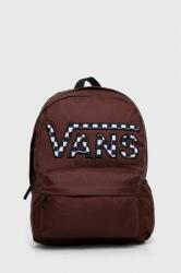 Vans rucsac culoarea maro, mare, cu imprimeu 9BYX-PKU0EW_88X