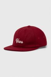 Vans sapca culoarea bordo, cu imprimeu 9BYX-CAU0U4_83X (VN000EYU14A1)