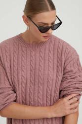 Hollister Co Hollister Co. pulover femei, culoarea roz 9BYX-SWD1LK_42X