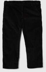 Benetton pantaloni copii culoarea negru, neted 9BYX-SPB04J_99X
