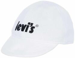 Levi's caciula copii culoarea alb, cu imprimeu 9BYX-CAK06R_00X