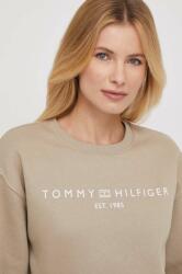 Tommy Hilfiger bluză femei, culoarea bej, cu imprimeu WW0WW39791 9BYX-BLD0PR_80X