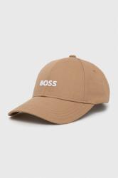 Boss șapcă de baseball din bumbac culoarea bej, uni 50495441 9BYX-CAD01G_80X