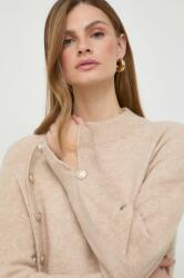 Morgan pulover din amestec de lana femei, culoarea bej, călduros 9BYX-SWD1A9_80X