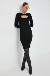 Morgan rochie culoarea negru, mini, mulata 9BYX-SUD1J3_99X