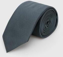 Hugo cravată de mătase culoarea verde 50468199 PPYY-AKM03B_78X