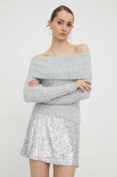Abercrombie & Fitch pulover femei, culoarea gri 9BYX-SWD1J9_09X