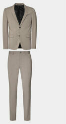 Lindbergh Costum 30-61040 Bej Slim Fit