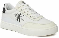 Calvin Klein Sneakers Calvin Klein Jeans Classic Cupsole Low Lace Lth Ml YW0YW01296 Alb