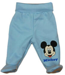 Belül bolyhos pamut kisfiú baba nadrág Mickey egér mintával
